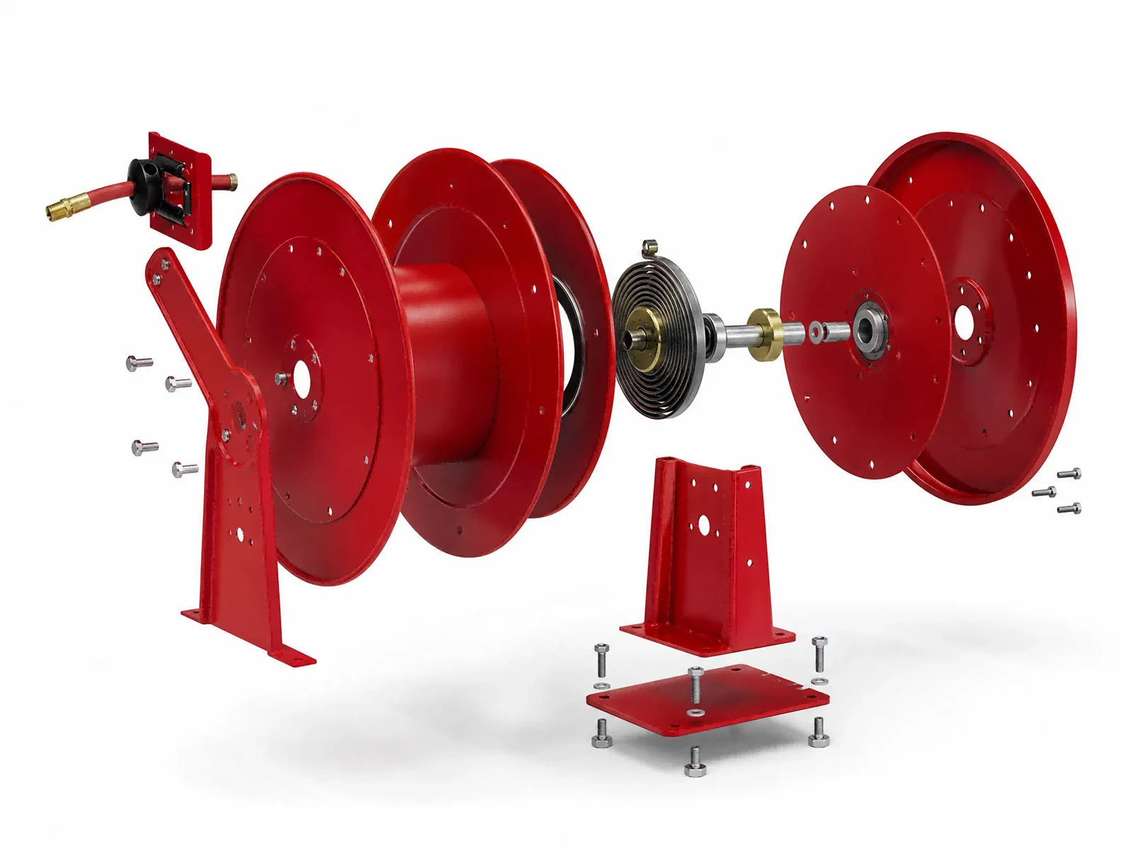 Extra heavy duty industrial spring reel Extra heavy duty industrial spring reel